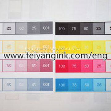 Cmyk bright color for offset printing sublimation ink