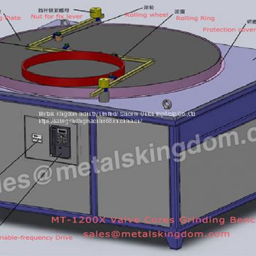 DN300-800mm Stationary Valve Core Grinding Machine  Stationary Valve Grinding Machine