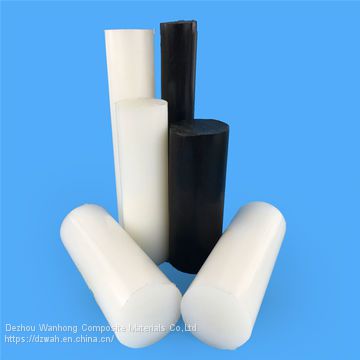 corrosion resistance UHMW-PE plastic round bar food grade HDPE rod