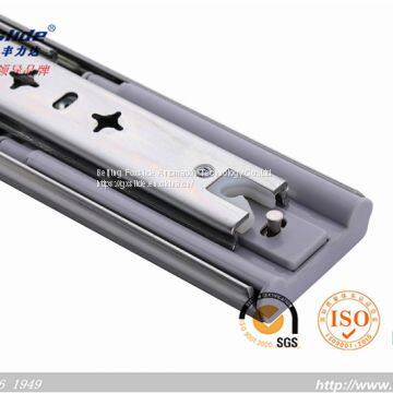 24 Inch Emergency Vehicle Drawer Slides Steel Heavy Duty Telescopic Slide Soft Closing photo-3