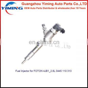 Автозапчасти 0445110313 топливный форсунка для Foton 4JB1 2.8L форсунка 0445 120 123