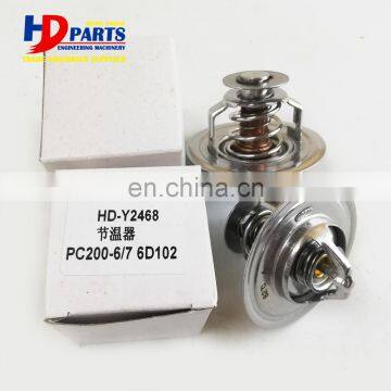 Diesel Engine PC200-6 PC200-7 6D102 Thermostat