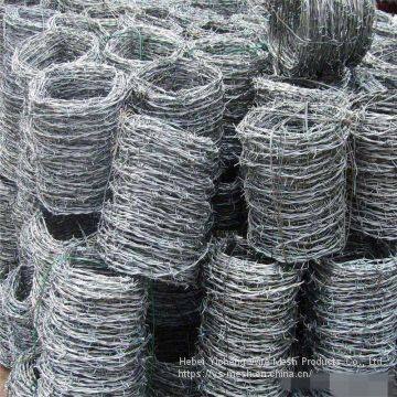 Galvanized or PVC coated Barbed wire Cheap Barbed wire