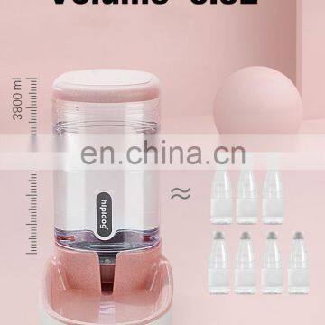 Luxury Smart Auto Automatic Pet Dog Cat Food Water Dispenser Bottle Bowl Pet Feeder photo-3