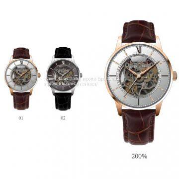 Transparent Dial Watch Design Fashion Creative Watch