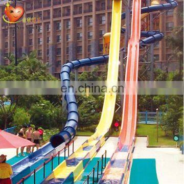 Swimming pool fiberglass water slide tubes for sale