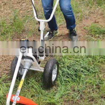 Sugarcane hilling ridging use power weeder multipurpose mower brush cutter price india