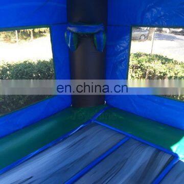 Blue Crush Trampoline Bounce House Water Slides Commercial Inflatable Child Jump Bouncer With Slide photo-4