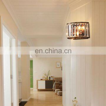 TV Wall Crystal Wall Lamp LED Wrought Iron Decorative Aisle Lights photo-6