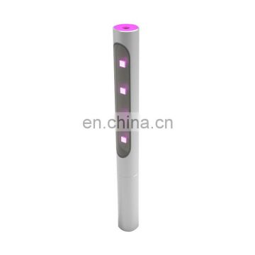 OEM ODM CE ROHS alcohol dispenser machine approved handheld portable mini UV sterilizer light for travel