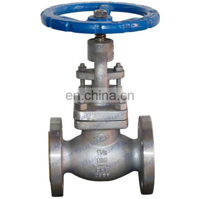 Bundor Stainless Steel outside stem DN15-300 PN25 flange connection end globe valve dn65