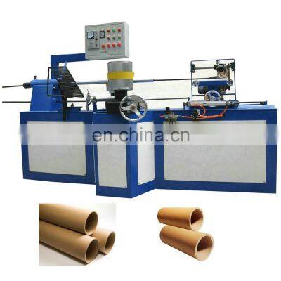 Low cost automatic parallel paper tube making machine
