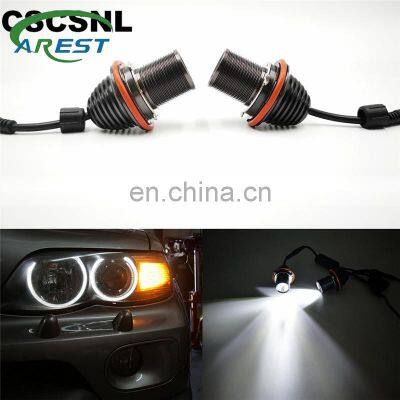 Carest 2 штуки 20 Вт светодиодные ангельские глазки (Halo Marker Ring) с CAN-шлюзом для BMW E39 E53 E60 E61 E63 E64 E65 E66 E87 525i 530i 545i M5