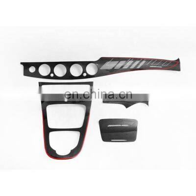 For Mercedes Benz E CLS W213 W257 change to AMG Carbon Fiber Interior trim