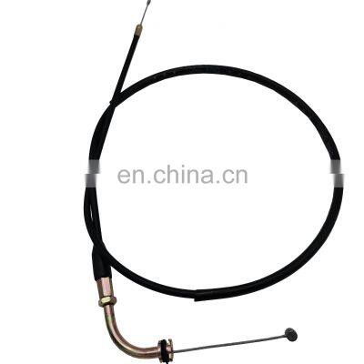 Hebei motorcycle throttle cable manufacturer steel wire inner flexible control cable assembly GN125 accelerator cable