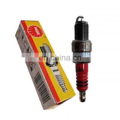 High performance cheap price G-Power red ceramics ignition heater F5TC nickel  replacement spark plugs for motorcycles Japanese