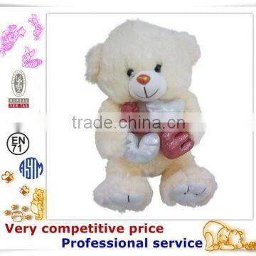 OEM Stuffed Toy,Custom Plush Toys, teddy bear with red heart