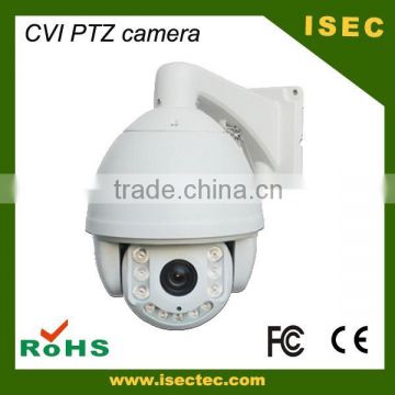 Outdoor HD CVI pan tilt zoom camera with OSD high speed CVI PTZ camera