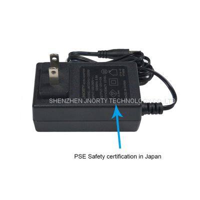 12V 2.5A LED Power Adaptor JP Plug With PSE Certificate 12V2.5A CCTV Switching Power Supply