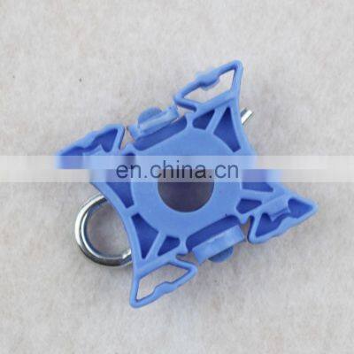 Wholesale Square White Blue Color Car POM Nylon Slide Clip for Volvo 51321938884