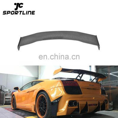 Carbon Fiber D style Rear Trunk Spoiler for Lamborghini Gallardo LP550 LP560 LP570 08-12