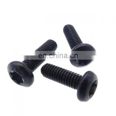 black oxide flat socket hex acoustics screws