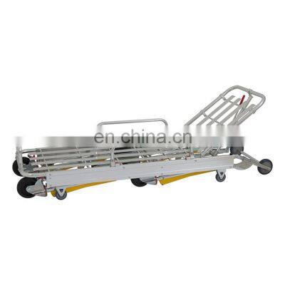 Hospital Aluminum Alloy Stretcher Ambulance Trolley Ferno Ambulance Stretcher photo-4