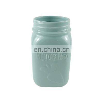 screw lid ceramic tea coffee sugar salt storage jar