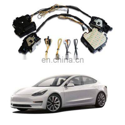 Factory suction door automatic electric suction door power soft closer door for car Tesla S Tesla model 3