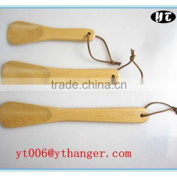 HF-083 deluxe wooden shoe horn for store 15-20-25cm