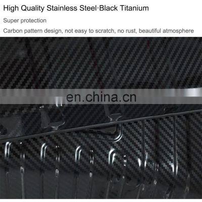 Hot Sale Car Rear Bumper Foot Plate For Tesla Model 3/Model Y 2018-2021 Trunk Door Sill Guard Protector Cover Car Accessories