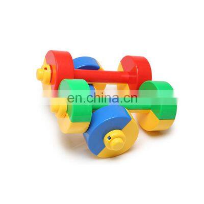 Plastic Dumbbell Toy For Kids Dumbbell Toy Plastic Dumbbell