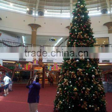 New design 5m decorated christmas tree for mall