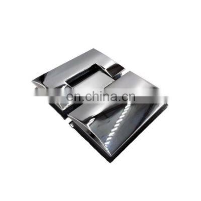 Heavy Duty 180 Degrees Soft Closing Frame Corner Door Wall to Glass Hinges Bathroom photo-5