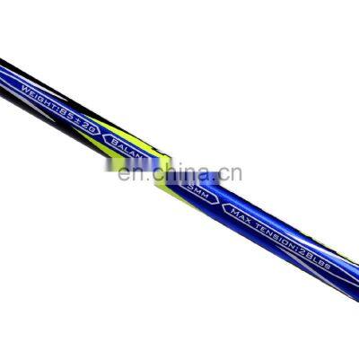Speed X Blue Color Full Carbon Graphite Custom 5u Badminton Racket photo-4