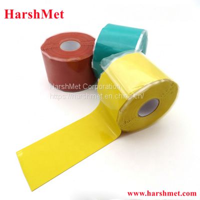 Self Fusing Silicone Rubber Electrical Tape for Protecting High Voltage Cables