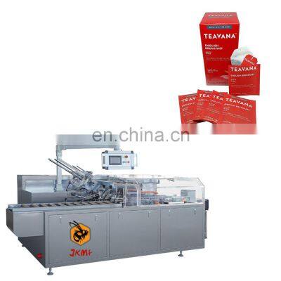 Fully automatic coffee tea bag sachet carton packing Hot Glue sealing Food Cartoning Package Machine For sale