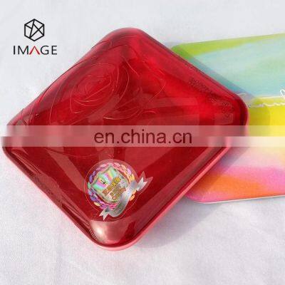 3d Custom Die Cut Clear Laser Holographic Sticker for Brand Packaging Application