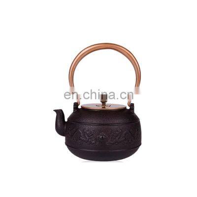 Cast Iron 500ml Tea Cup Saucermetal European Nordic Magic Tea Pot photo-2