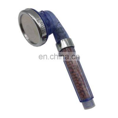 Amazon Hot Item Factory Price Shower Head Filter  3 Spray Setting Ionic Hand Held Shower Filter