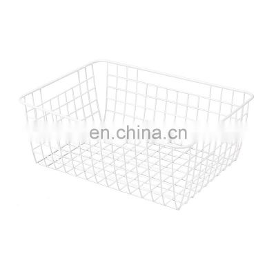 household Metal Basket with handle for sundries