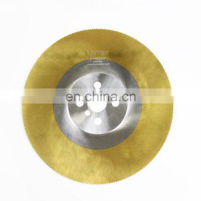 LIVTER Hss Steel Cutting Saw Blade TICN Coated Circular Saw Blade Iron Cutting Saw Blade photo-4