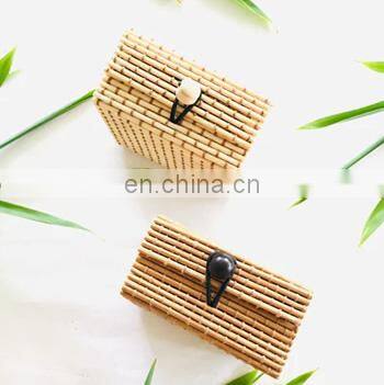 New Trendy Traditional Woven Bamboo Gift Box, Bamboo Accessories Box Basket Wholesale Made in Vietnam photo-3