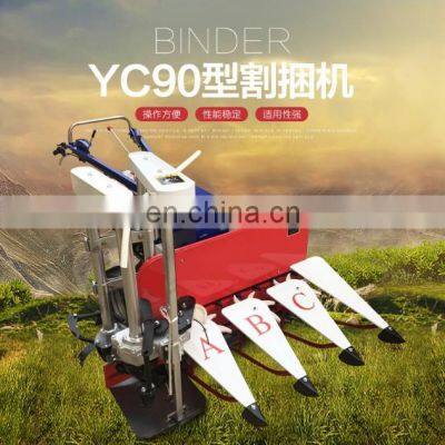 Advanced Factory Price Grain Reaper Binder Wheat Reaper Mini Rice Paddy Cutting Machine photo-5