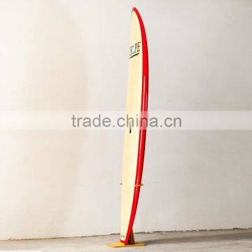 With Handle and Vent Plug Deck Bamboo Sup Board photo-3