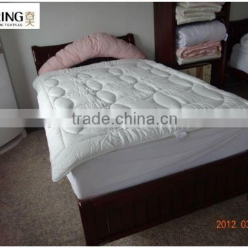 quilted polyester mattress pad