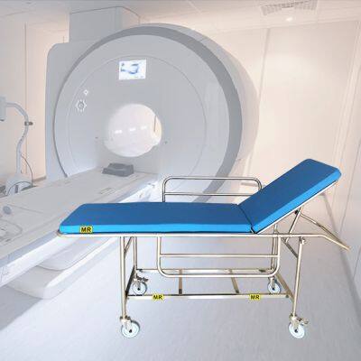 Non-magnetic stretcher 3T fixed height / MR conditional up to 3.0T