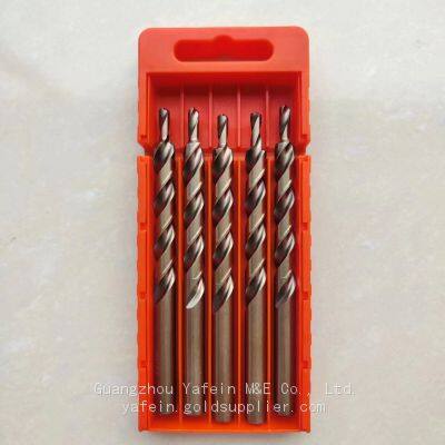 5pcs Customized HSS Step Drill 6542 High Speed Steel Step Drill 9mm to 4.5mm Step Drill With 2nd Level Straight Shank for Stainless Steel, Aluminum Alloy, Wood Screws and Countersink Drill Bits. 5pcs for Deal, Customized 300pcs for Deal photo-2