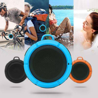 2022 Newest Portable Ipx7 Waterproof Mini Wireless Bluetooth Speaker Suction Cup Wireless Portable Subwoofer Loudspeaker photo-6