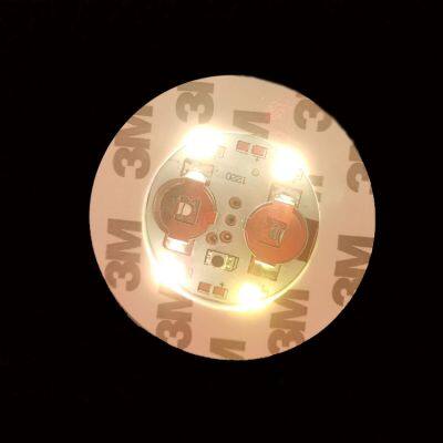 Bar Favor Party Decorations LED Light up Bottle Sticker Custom LOGO LED Bottle Labels